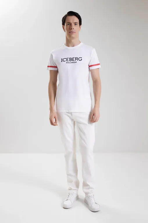 Футболки Iceberg ICE4MTS02 White