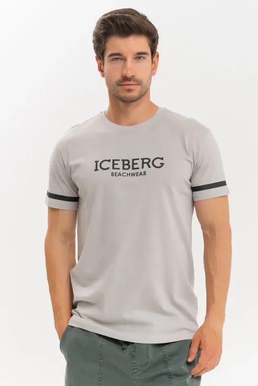 Футболки Iceberg ICE4MTS02 Stone