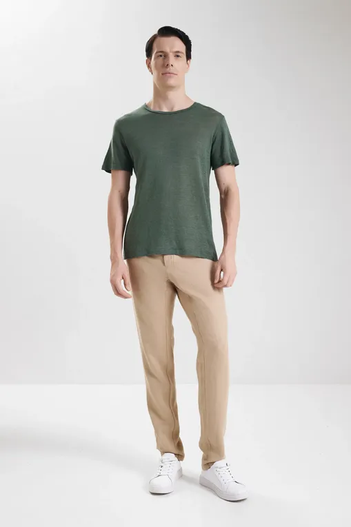 Футболки LaFabbricaDelLino A42420 330 Bosco