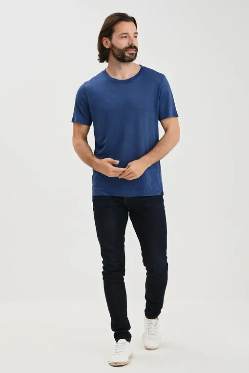 Футболки LaFabbricaDelLino ES607 322 Abisso