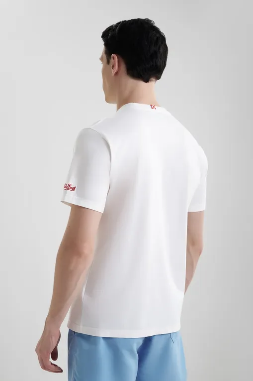 Футболки Mc2 Saint Barth ARNOTT ELECTRIC BORING 10 EMB