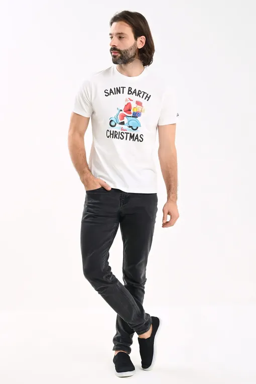 Футболки Mc2 Saint Barth ARNOTT SANTA MOTOR 10 (10805E)