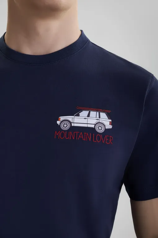Футболки Mc2 Saint Barth ARNOTT MOUNTAIN LOVER 61 EMB