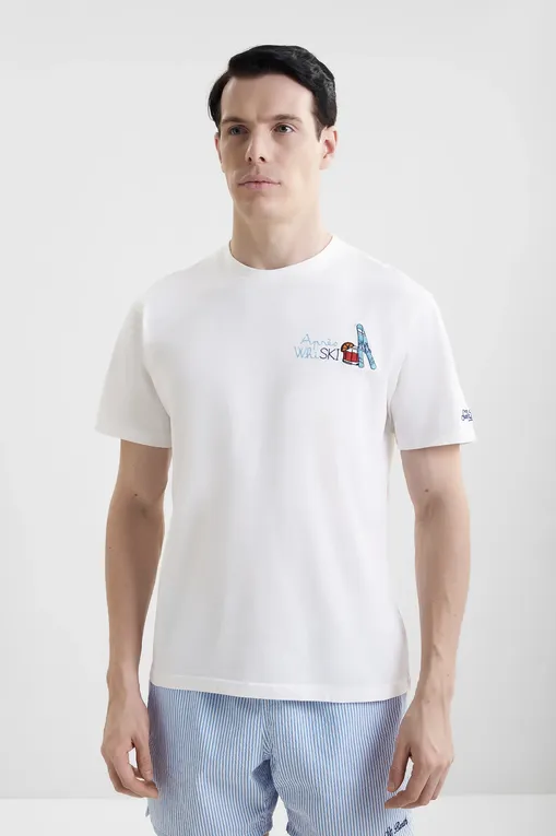 Футболки Mc2 Saint Barth ARNOTTWARM APRES WHISKI 10 EMB
