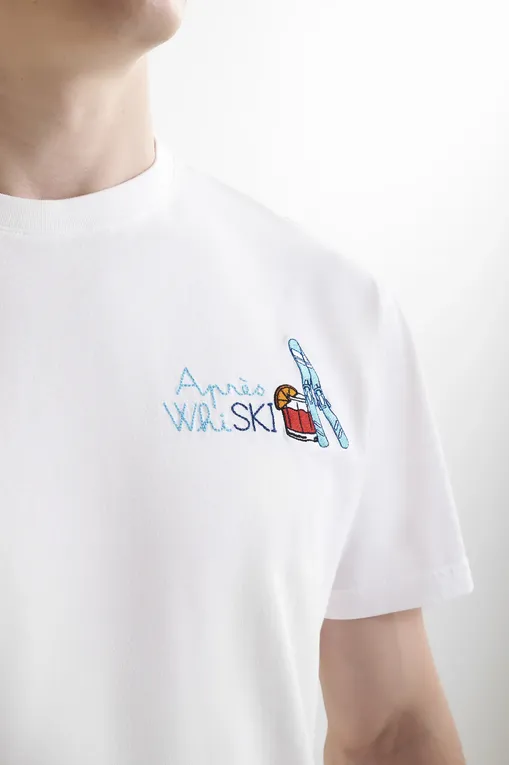Футболки Mc2 Saint Barth ARNOTTWARM APRES WHISKI 10 EMB
