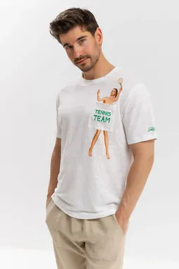 Mc2 Saint Barth ECSTASEA GRL TENNIS TEAM 01N EMB (04288F)