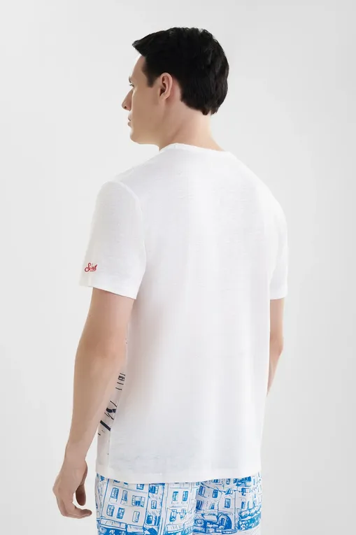 Футболки Mc2 Saint Barth ECSTASEA MONACO 01N EMB (02843H)