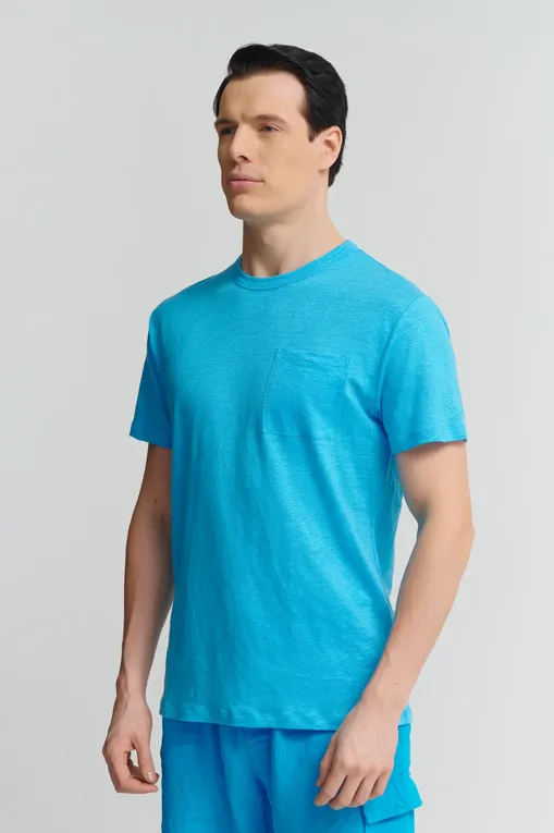 Футболки Mc2 Saint Barth ECSTASEA 32 TURQUOISE