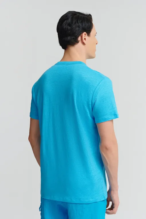 Футболки Mc2 Saint Barth ECSTASEA 32 TURQUOISE