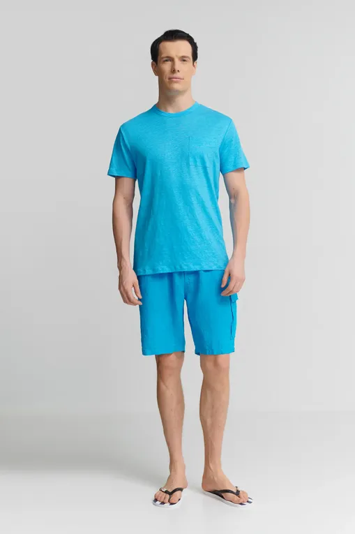 Футболки Mc2 Saint Barth ECSTASEA 32 TURQUOISE