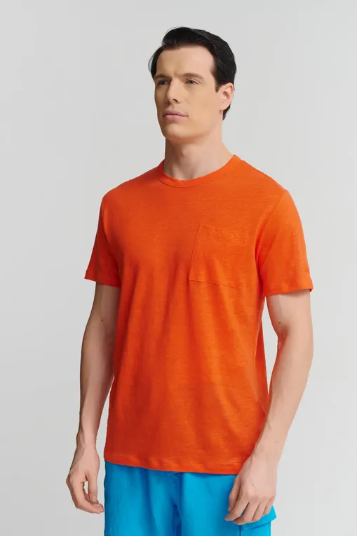 Футболки Mc2 Saint Barth ECSTASEA 81 ORANGE (00001D)