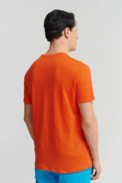 Футболки Mc2 Saint Barth ECSTASEA 81 ORANGE (00001D)