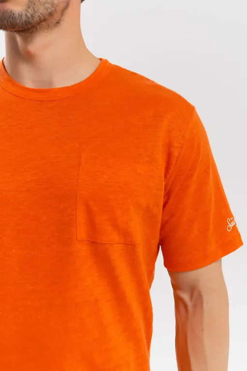 Футболки Mc2 Saint Barth ECSTASEA 81 ORANGE (03273F)