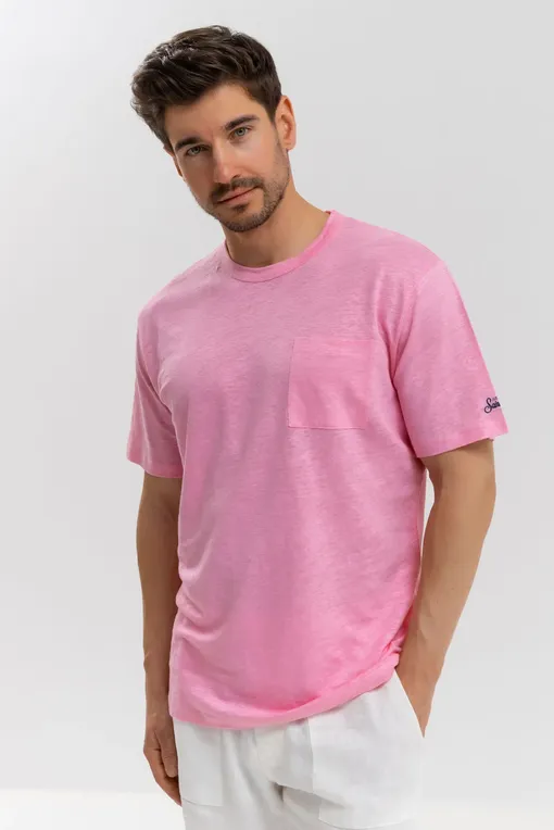 Футболки Mc2 Saint Barth ECSTASEA 23 BUBBLE PINK