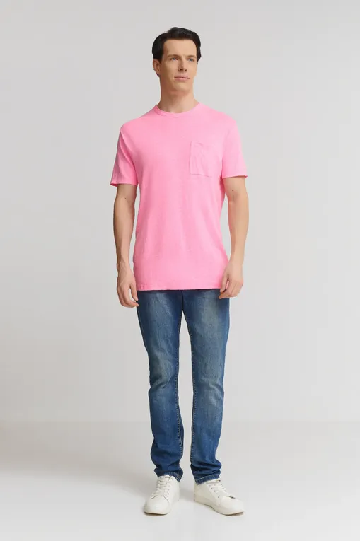 Футболки Mc2 Saint Barth ECSTASEA 25 FLUO PINK (00002D)