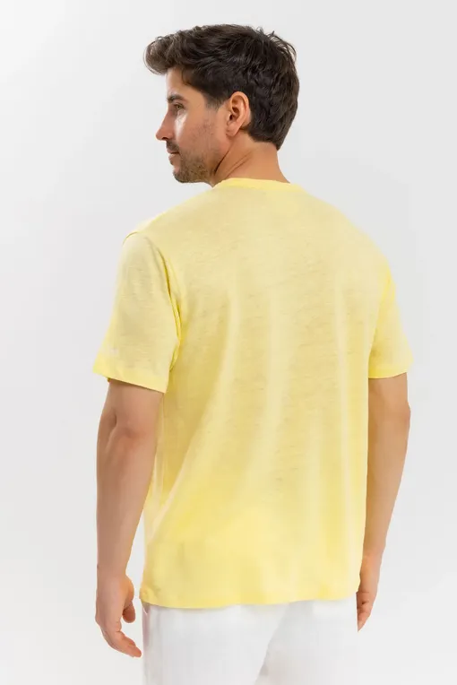 Футболки Mc2 Saint Barth ECSTASEA 92 LIGHT YELLOW