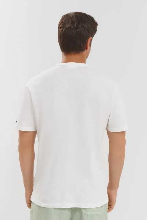 Футболки Mc2 Saint Barth PRESIDENT 01N WHITE