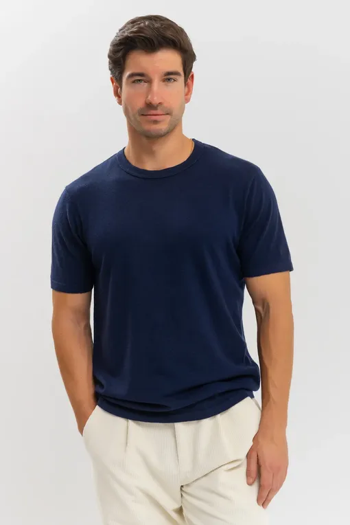 Футболки Mc2 Saint Barth SCOTT BLEND WS 61 BLUE NAVY