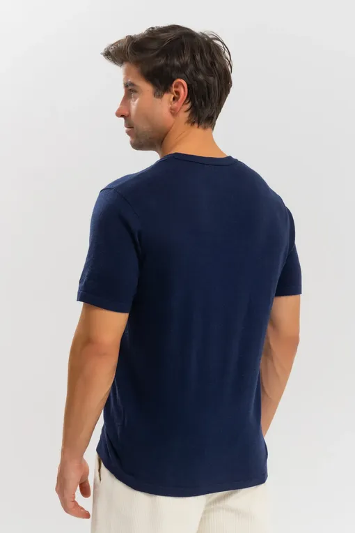 Футболки Mc2 Saint Barth SCOTT BLEND WS 61 BLUE NAVY