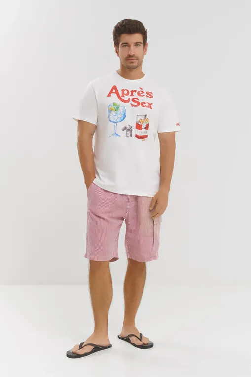 Футболки Mc2 Saint Barth TSHIRTMAN APRES SEX 01N