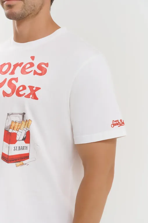 Футболки Mc2 Saint Barth TSHIRTMAN APRES SEX 01N