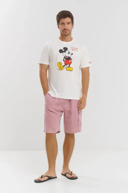 Футболки Mc2 Saint Barth TSHIRTMAN MICKEY SB HAB 01N EMB