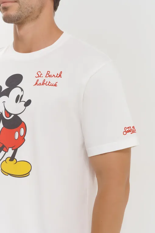 Футболки Mc2 Saint Barth TSHIRTMAN MICKEY SB HAB 01N EMB