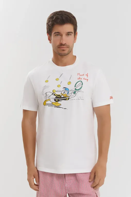 Футболки Mc2 Saint Barth TSHIRTMAN MOOD DAY 01N EMB