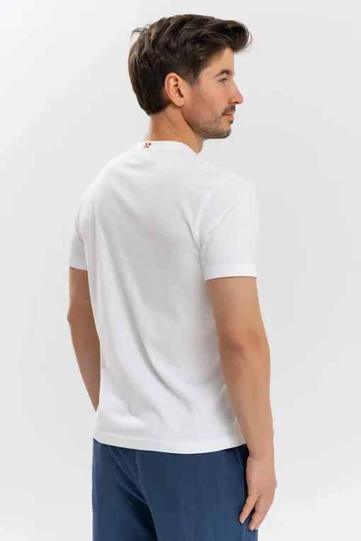 Футболки Mc2 Saint Barth TSHIRTMAN MYKONOS PADEL CLUB 01N