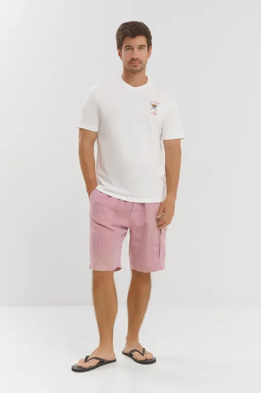 Футболки Mc2 Saint Barth TSHIRTMAN ONE PIECE TREASURE 01N EMB