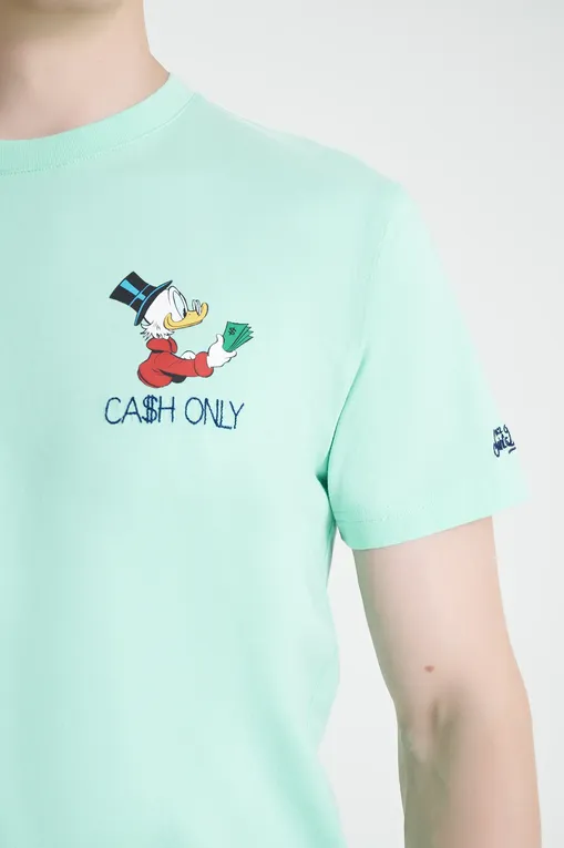 Футболки Mc2 Saint Barth TSHIRTMAN SCROOGE ONLY CASH 55 EMB
