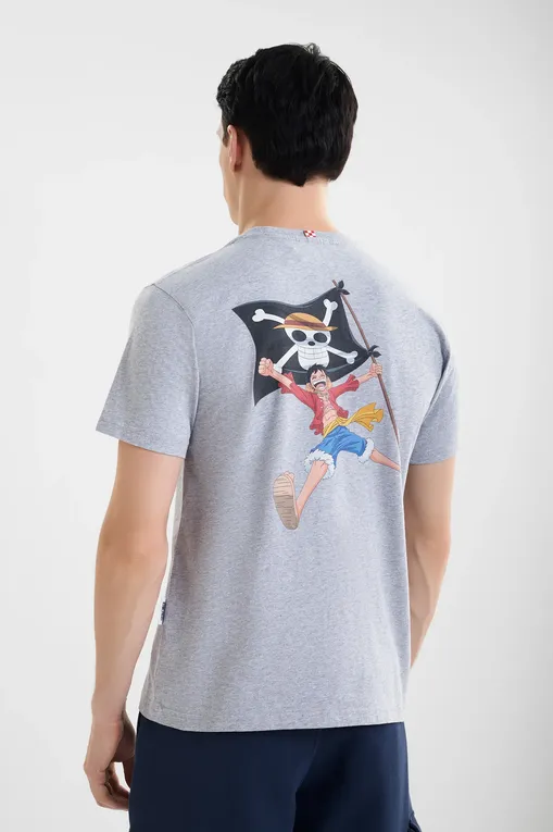 Футболки Mc2 Saint Barth TSHIRTMAN ONE PIECE LUFFY FLAG 15ML EMB