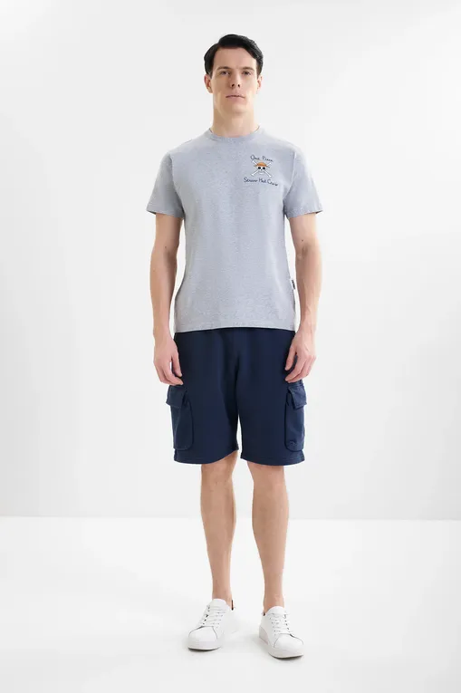 Футболки Mc2 Saint Barth TSHIRTMAN ONE PIECE LUFFY FLAG 15ML EMB