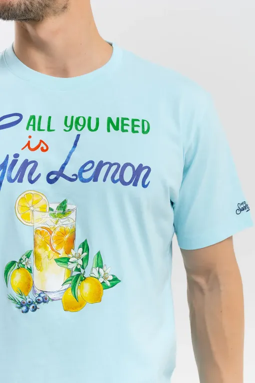 Футболки Mc2 Saint Barth TSHIRTMAN ALL NEED GIN LEMON 56