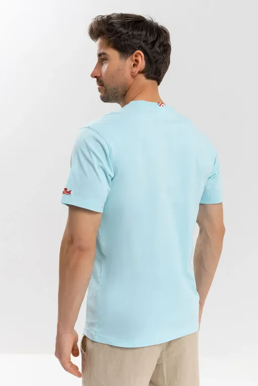 Футболки Mc2 Saint Barth TSHIRTMAN LODOLA BARCA VA 56 EMB