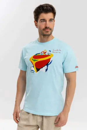 Mc2 Saint Barth TSHIRTMAN LODOLA BARCA VA 56 EMB