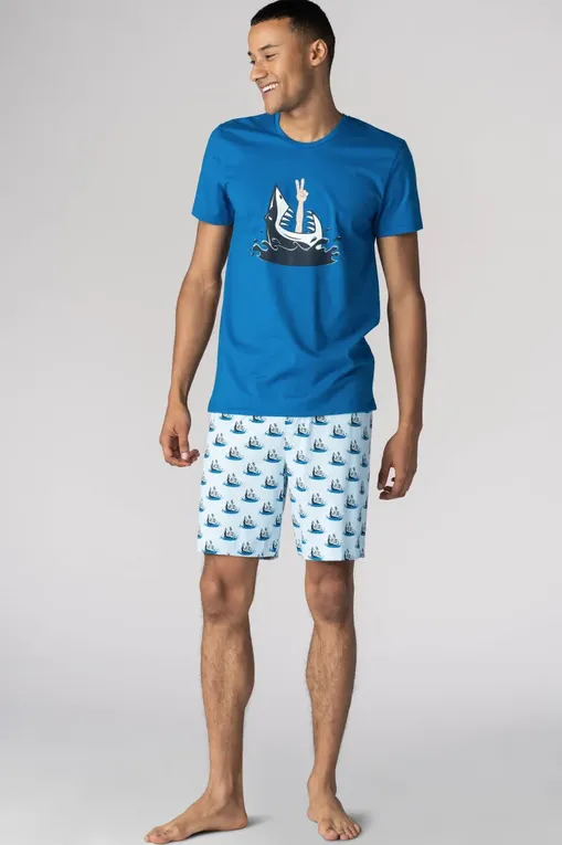 Футболки Mey 34730 694 french blue