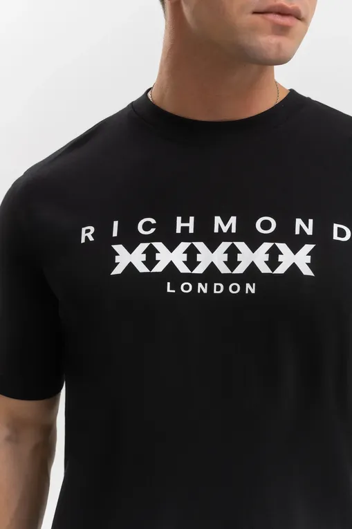 Футболки RICHMOND X UMP25004TS BLACK/O-WH
