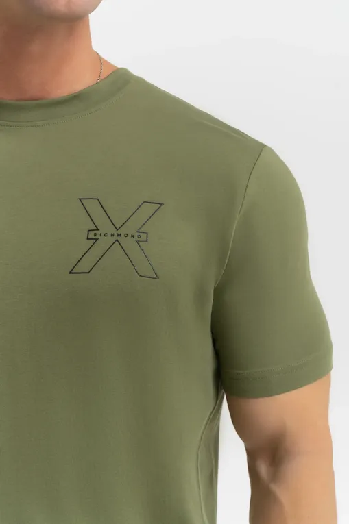 Футболки RICHMOND X UMP25114TS GREEN MIL.