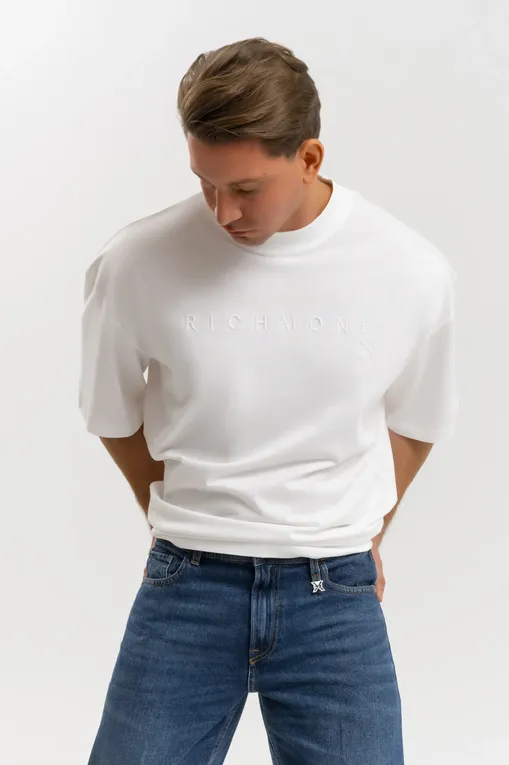Футболки RICHMOND X UMP25155TS WHITE