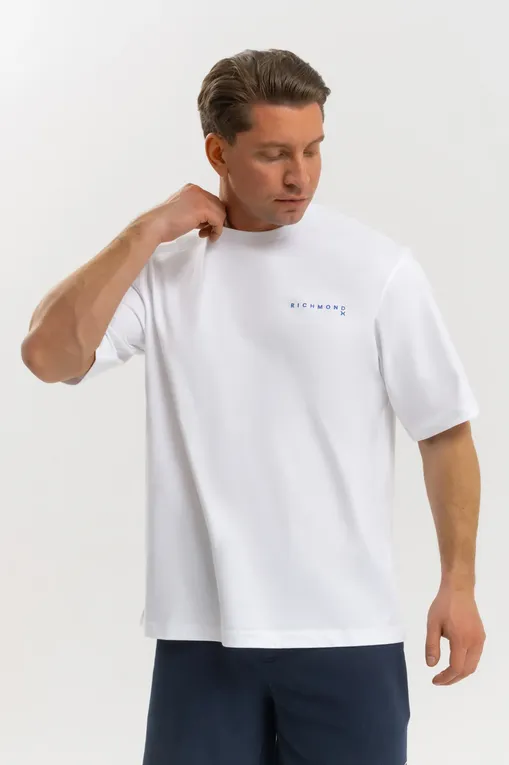 Футболки RICHMOND X UMP25259TS WHITE
