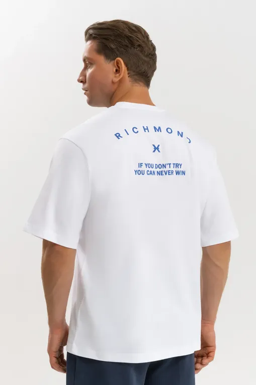 Футболки RICHMOND X UMP25259TS WHITE