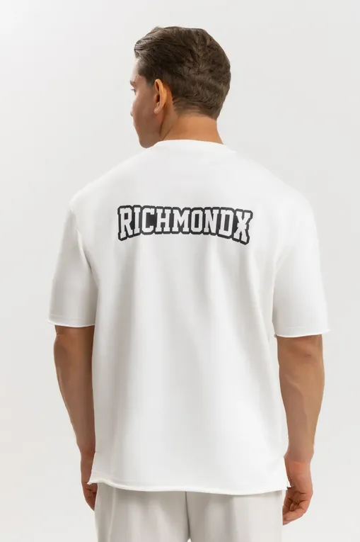 Футболки RICHMOND X UMP25322TS OFF-WHITE