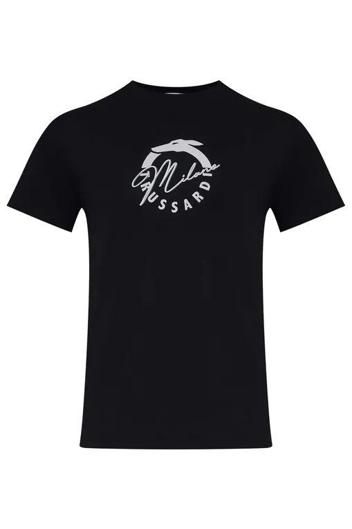 Футболки TRUSSARDI TRU25MTS01 03-BLACK
