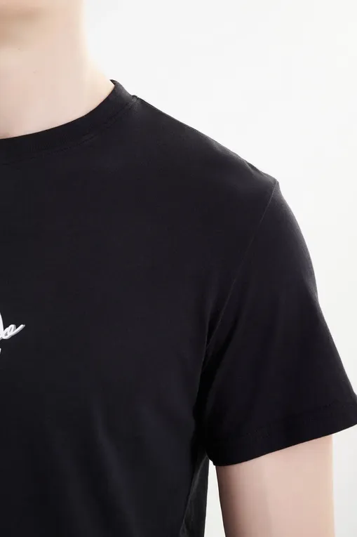 Футболки TRUSSARDI TRU25MTS01 03-BLACK
