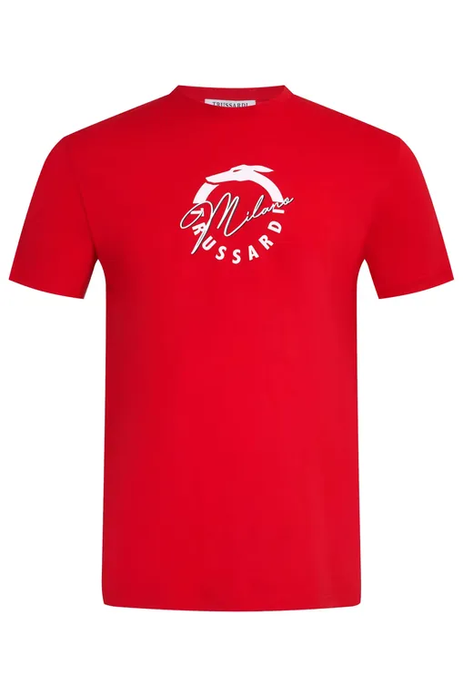Футболки TRUSSARDI TRU25MTS01 04-RED