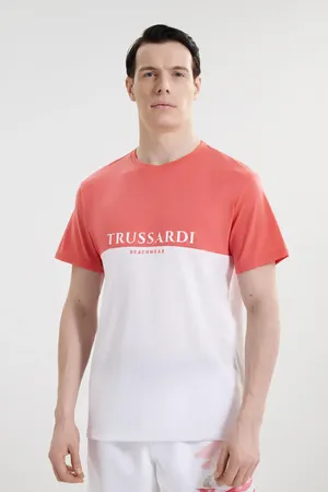 TRUSSARDI TRU25MTS02 07-WHITE/SALMON