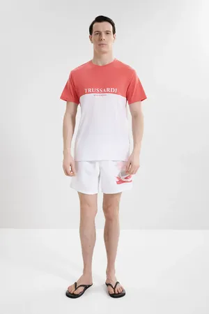 TRUSSARDI TRU25MTS02 07-WHITE/SALMON