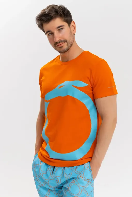Футболки TRUSSARDI TRU2MTS01 Orange