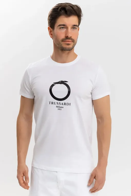 Футболки TRUSSARDI TRU2MTS03 White